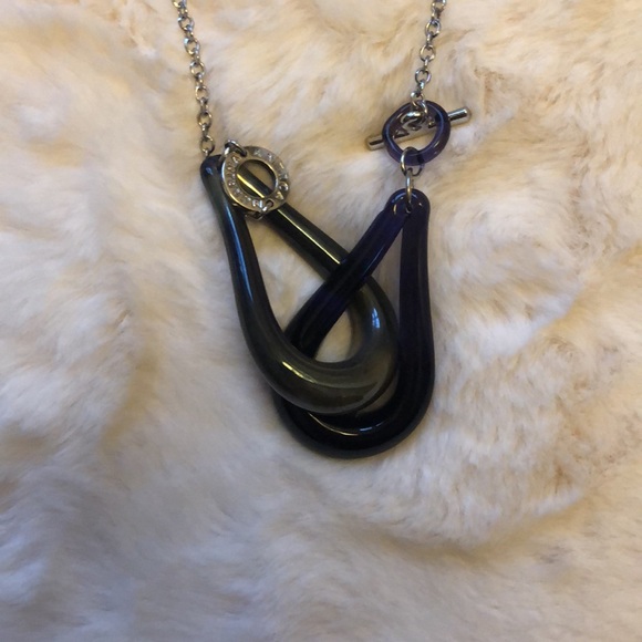 Antica Marina Italian glass pendant necklace - Picture 2 of 4